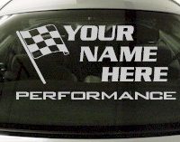 Custom661 Custom YOURNAMEHERE Performance Decal 