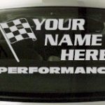 Custom662 Custom YOURNAMEHERE Performance Decal