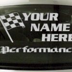 Custom663 Custom YOURNAMEHERE Performance Decal