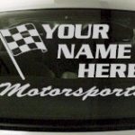 Custom670 Custom YOURNAMEHERE Motorsports Decal