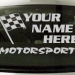 Custom671 Custom YOURNAMEHERE Motorsports Decal
