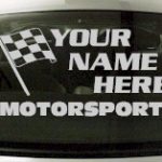 Custom673 Custom YOURNAMEHERE Motorsports Decal