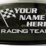 Custom682 Custom YOURNAMEHERE Racing Team Decal