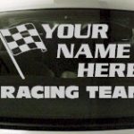Custom683 Custom YOURNAMEHERE Racing Team Decal