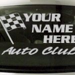 Custom690 Custom YOURNAMEHERE Auto Club Decal