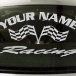 Custom702 Custom YOURNAMEHERE Racing Decal