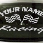 Custom703 Custom YOURNAMEHERE Racing Decal