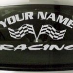 Custom704 Custom YOURNAMEHERE Racing Decal