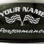 Custom707 Custom YOURNAMEHERE Performance Decal