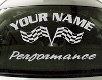 Custom707 Custom YOURNAMEHERE Performance Decal 