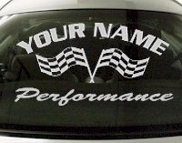 Custom708 Custom YOURNAMEHERE Performance Decal 