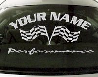 Custom709 Custom YOURNAMEHERE Performance Decal 