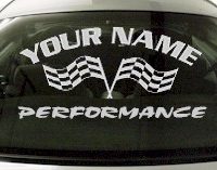 Custom710 Custom YOURNAMEHERE Performance Decal 