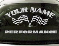 Custom712 Custom YOURNAMEHERE Performance Decal 