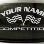 Custom716 Custom YOURNAMEHERE Competition Decal