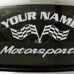 Custom719 Custom YOURNAMEHERE Motorsports Decal