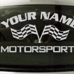 Custom722 Custom YOURNAMEHERE Motorsports Decal