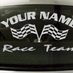 Custom725 Custom YOURNAMEHERE Race Team Decal
