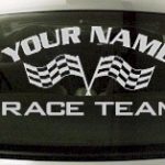 Custom727 Custom YOURNAMEHERE Race Team Decal