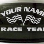 Custom728 Custom YOURNAMEHERE Race Team Decal