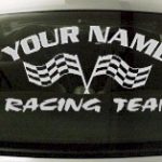 Custom731 Custom YOURNAMEHERE Racing Team Decal