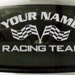 Custom732 Custom YOURNAMEHERE Racing Team Decal
