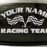 Custom733 Custom YOURNAMEHERE Racing Team Decal