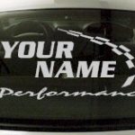 Custom759 Custom YOURNAMEHERE Performance Decal