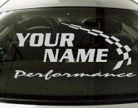 Custom759 Custom YOURNAMEHERE Performance Decal 