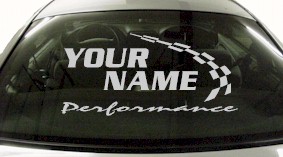 Custom759 Custom YOURNAMEHERE Performance Decal