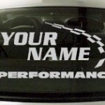 Custom762 Custom YOURNAMEHERE Performance Decal