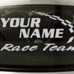 Custom774 Custom YOURNAMEHERE Race Team Decal