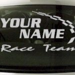 Custom775 Custom YOURNAMEHERE Race Team Decal