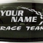 Custom776 Custom YOURNAMEHERE Race Team Decal