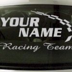 Custom780 Custom YOURNAMEHERE Racing Team Decal