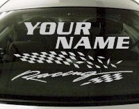 Custom800 Custom YOURNAMEHERE Racing Decal 