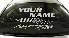 Custom800 Custom YOURNAMEHERE Racing Decal