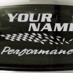 Custom807 Custom YOURNAMEHERE Performance Decal