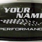 Custom811 Custom YOURNAMEHERE Performance Decal