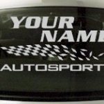 Custom818 Custom YOURNAMEHERE Autosports Decal