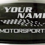 Custom822 Custom YOURNAMEHERE Motorsports Decal