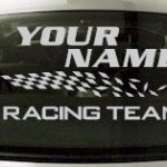 Custom832 Custom YOURNAMEHERE Racing Team Decal