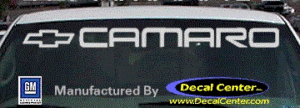 DC05005 Chevrolet Camaro W/Bowtie Decal