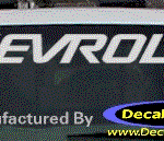 DC05013 Chevrolet Decal