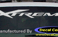DC05016 Chevrolet Extreme Xtreme Decal