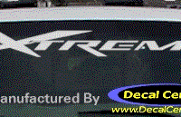 DC05016 Chevrolet Extreme Xtreme Decal 