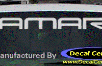 DC05017 Chevrolet Camaro Decal 