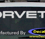 DC05018 Chevrolet Corvette Decal
