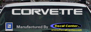 DC05020 Chevrolet Corvette Decal