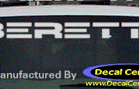 DC05021 Chevrolet Beretta Decal 